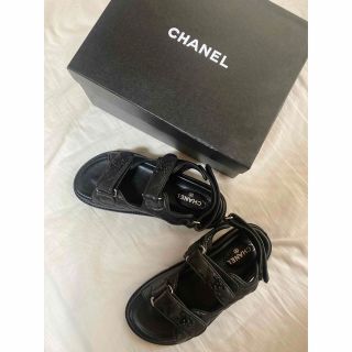 シャネル(CHANEL)のCHANEL スポーツサンダル　37(サンダル)