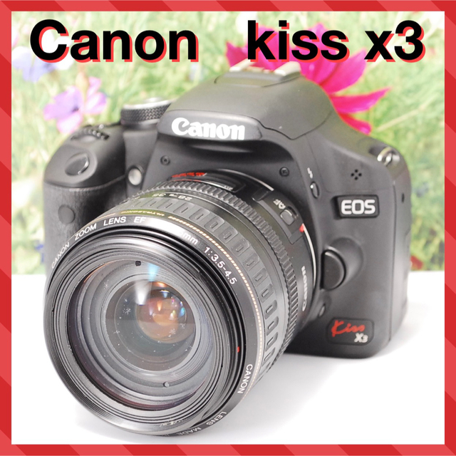 国産超歓迎 初心者おすすめ❤️即利用可能❤️Canon EOS kiss x4 W