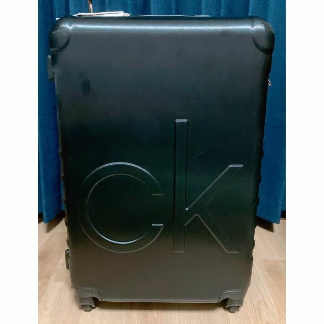 【超美品・ほぼ新品】カルバンクライン CKロゴ スーツケース  Mサイズ