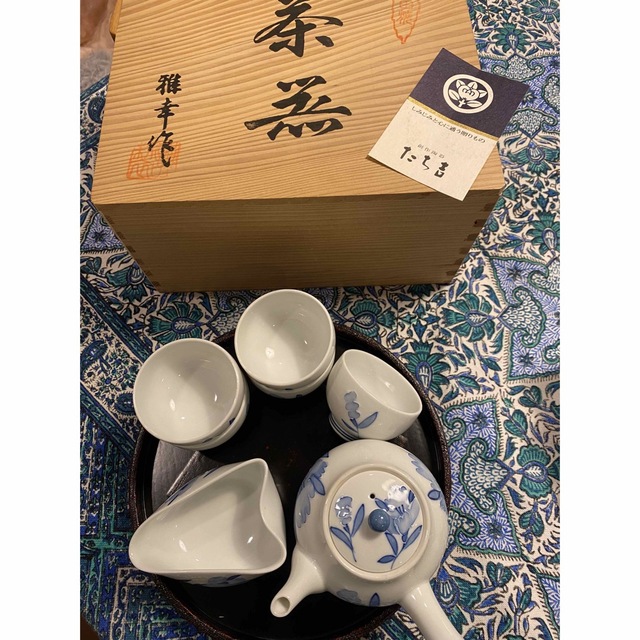 有田焼　茶器セット　新品未使用箱付