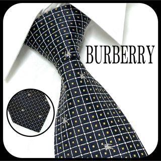 バーバリー(BURBERRY)のBURBERRY  バーバリー  ネクタイ  ブラック  ✨お洒落✨(ネクタイ)