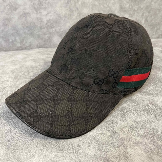 Gucci(グッチ)のGUCCI キャップ ブラック メンズの帽子(キャップ)の商品写真