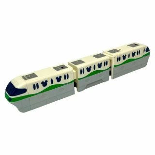 タカラトミー(Takara Tomy)のプラレール　ディズニーリゾートライン　グリーン　中古(鉄道模型)