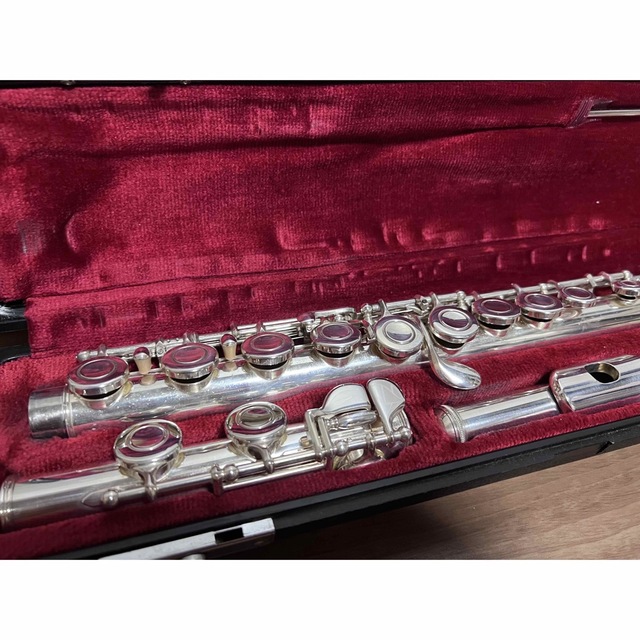 ヤマハ(ヤマハ)の 期間限定！ 頭部管銀製 ヤマハ フルート YFL311 Eメカ 楽器の管楽器(フルート)の商品写真