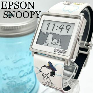 エプソン(EPSON)の111 EPSON スマートキャンパス　スヌーピー　阪急デザイン　人気　限定(腕時計)