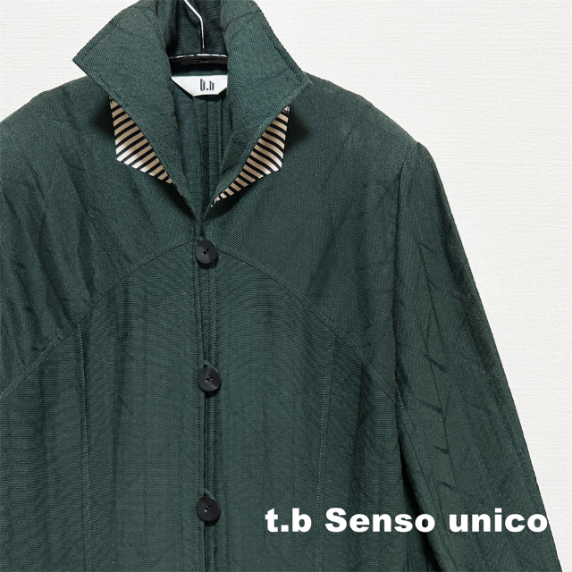 【t.b】Sensounico センソユニコ スプリングコート タグ付未使用