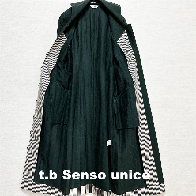 Sensounico(センソユニコ)の【t.b】Sensounico センソユニコ スプリングコート タグ付未使用 レディースのジャケット/アウター(スプリングコート)の商品写真