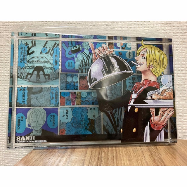 ワンピース ONE PIECE アクリルブロック “HEROES” サンジ