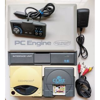 エヌイーシー(NEC)のPCエンジン CD-ROM2 インターフェイスユニット IFU-30(家庭用ゲーム機本体)