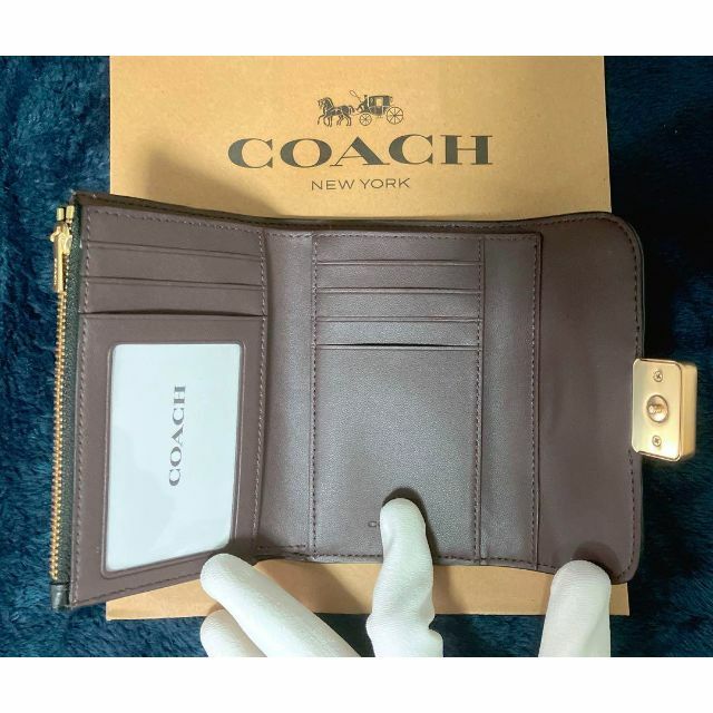 COACH - 【新品・未使用】コーチ ミディアム グレース ウォレット ...