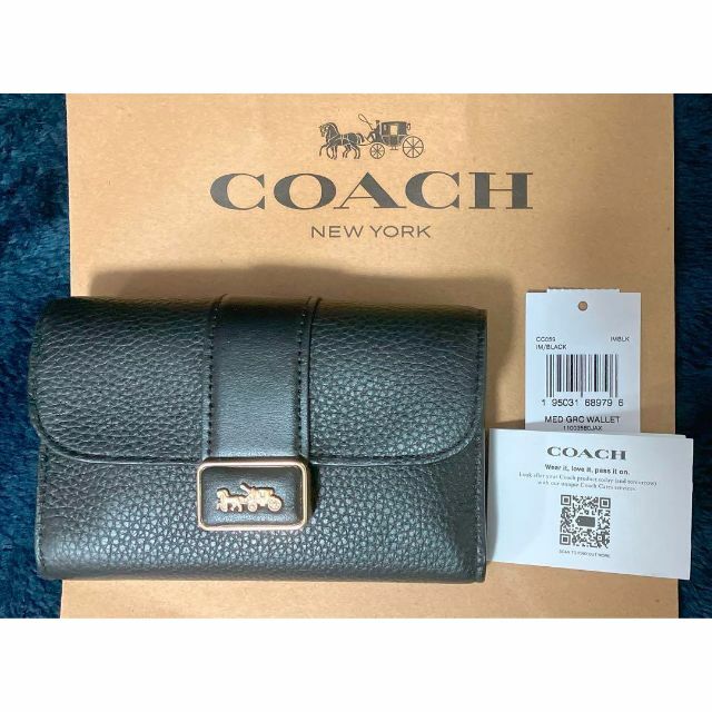 COACH - 【新品・未使用】コーチ ミディアム グレース ウォレット