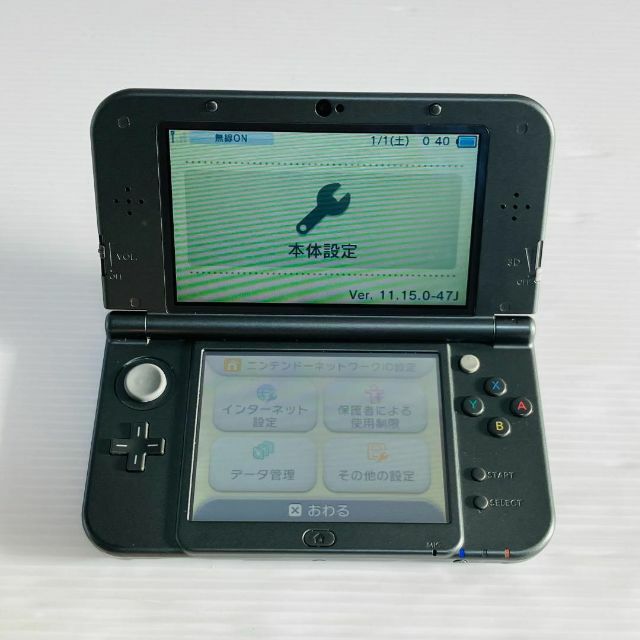 Newニンテンドー3DS LL メタリックブラック良品