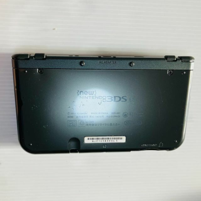 ニンテンドー3DS(ニンテンドー3DS)の【良品】本体、タッチペンのみ NEWニンテンドー3DS LL メタリックブラック エンタメ/ホビーのゲームソフト/ゲーム機本体(携帯用ゲーム機本体)の商品写真