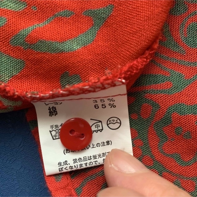 女性用 インドネシア製 バティック柄半袖シャツ の通販 by 女性用 インドネシア製 バティック柄半袖シャツ の通販 by