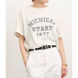 アパルトモンドゥーズィエムクラス(L'Appartement DEUXIEME CLASSE)の【REMI RELIEF/レミレリーフ】MICHIGAN START T-SH(Tシャツ(半袖/袖なし))