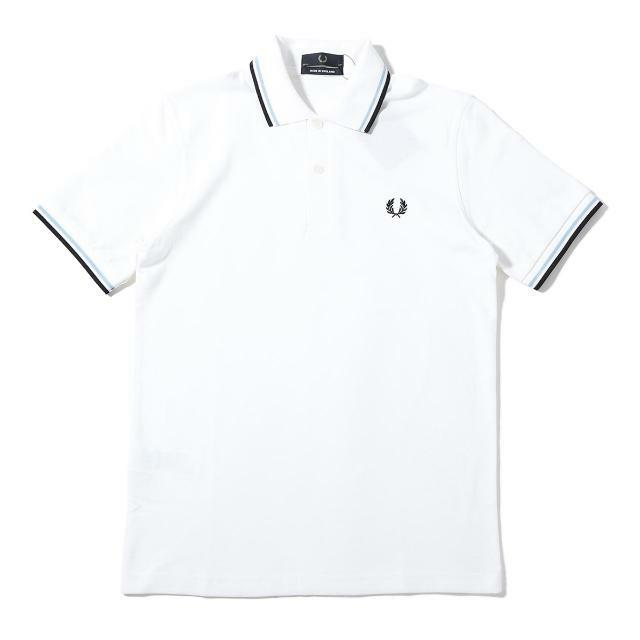 FRED PERRY フレッドペリー ポロシャツ/M12 THE FRED PERRY SHIRT【大きいサイズあり】 メンズ WHITENAVY