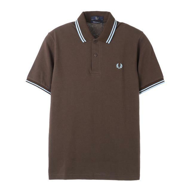 FRED PERRY フレッドペリー ポロシャツ/M12 THE FRED PERRY SHIRT【大きいサイズあり】 メンズ  CHOCOLATEICE 40 | フリマアプリ ラクマ