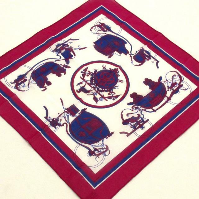 エルメス スカーフ新品同様 プチカレ-