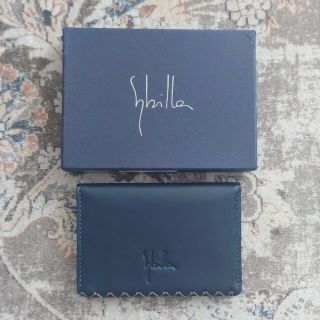 シビラ(Sybilla)の値下げしました！未使用　Sybillaカードケース(名刺入れ/定期入れ)