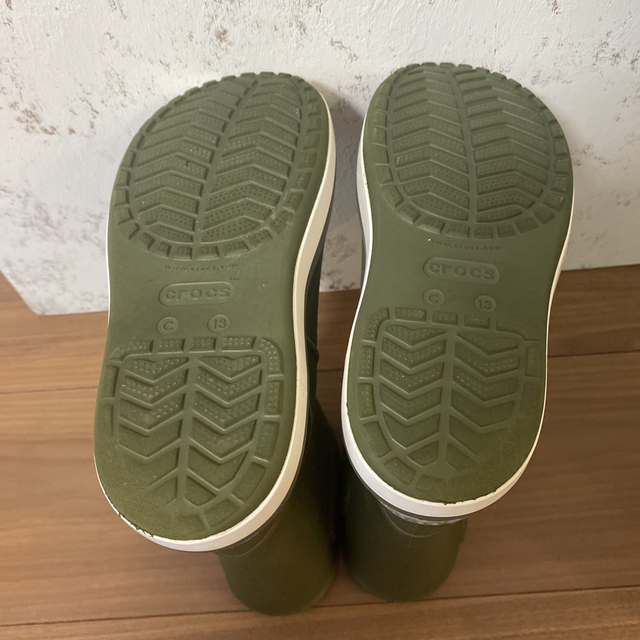 crocs(クロックス)のキッズ長靴19センチ（クロックス） キッズ/ベビー/マタニティのキッズ靴/シューズ(15cm~)(長靴/レインシューズ)の商品写真