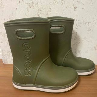 クロックス(crocs)のキッズ長靴19センチ（クロックス）(長靴/レインシューズ)