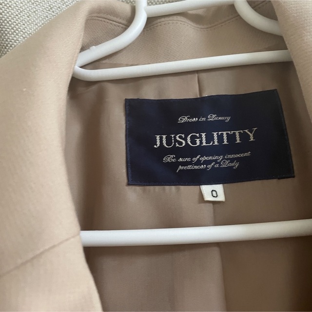 JUSGLITTY(ジャスグリッティー)のジャスグリッティー  チェスターコート レディースのジャケット/アウター(トレンチコート)の商品写真