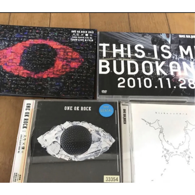 ONEOKROCKのLIVEDVD、アルバム全5点セット エンタメ/ホビーのCD(ポップス/ロック(邦楽))の商品写真