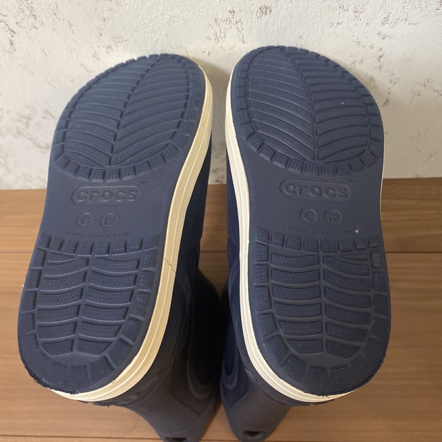 crocs(クロックス)のキッズ長靴18.5センチ キッズ/ベビー/マタニティのキッズ靴/シューズ(15cm~)(長靴/レインシューズ)の商品写真