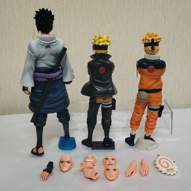 ナルト グランディスタ サスケ カカシ ボルト フィギュア ソフビ www