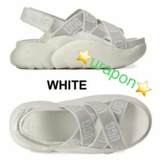 アグ(UGG)のまやゆう様✨超美品✨24.5⇒24幅広～✨UGG✨LA CLOUD SANDAL(サンダル)