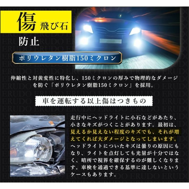 レブル250 レブル500 ヘッドライト プロテクションフィルム カット済 保護 自動車/バイクのバイク(パーツ)の商品写真