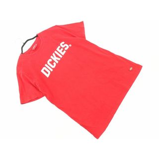 ディッキーズ(Dickies)のディッキーズ ロゴ Tシャツ sizeM/赤 ■◆ メンズ(Tシャツ/カットソー(半袖/袖なし))