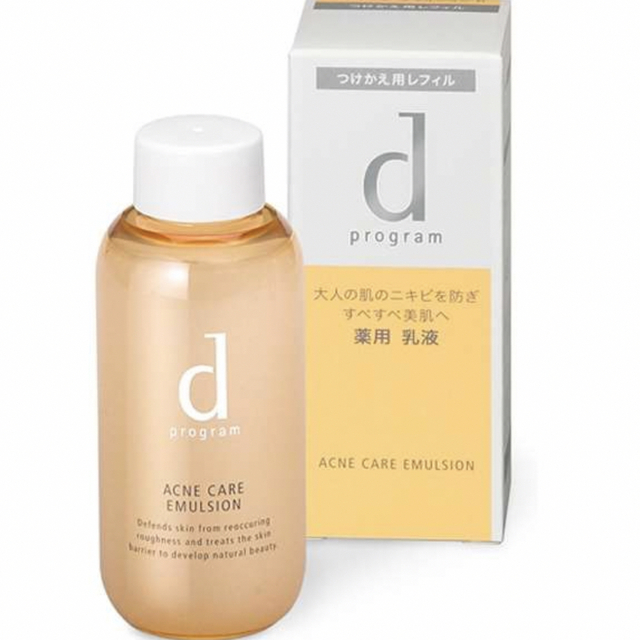 SHISEIDO (資生堂)(シセイドウ)のdプログラム アクネケア エマルジョン R つけかえ用 100mL コスメ/美容のスキンケア/基礎化粧品(乳液/ミルク)の商品写真