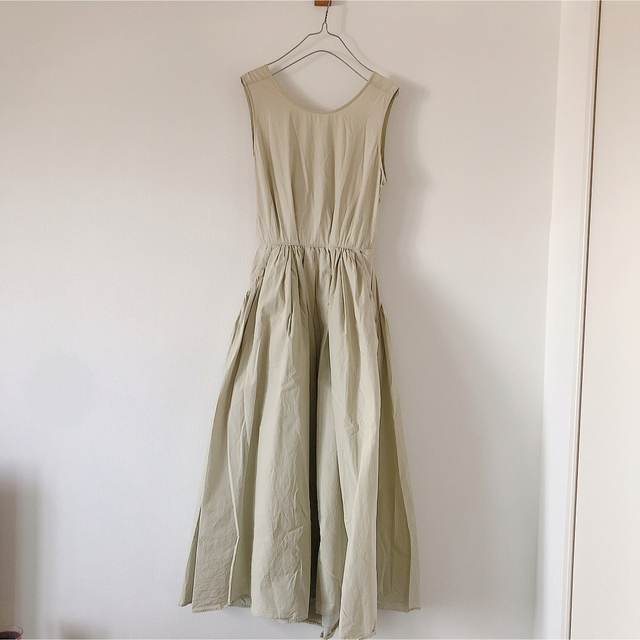 最終値下げ！【AMERI】MEDI BACK OPEN COTTON DRESS