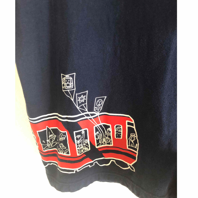 OJICO(オジコ)のOJICO オジコ　メンズ　　　　　　　　　　鉄道　半袖Tシャツ　M メンズのトップス(Tシャツ/カットソー(半袖/袖なし))の商品写真