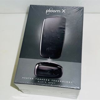 プルームテック(PloomTECH)の新品未開封 Ploom X スターターキット （スレートグレイ）(タバコグッズ)