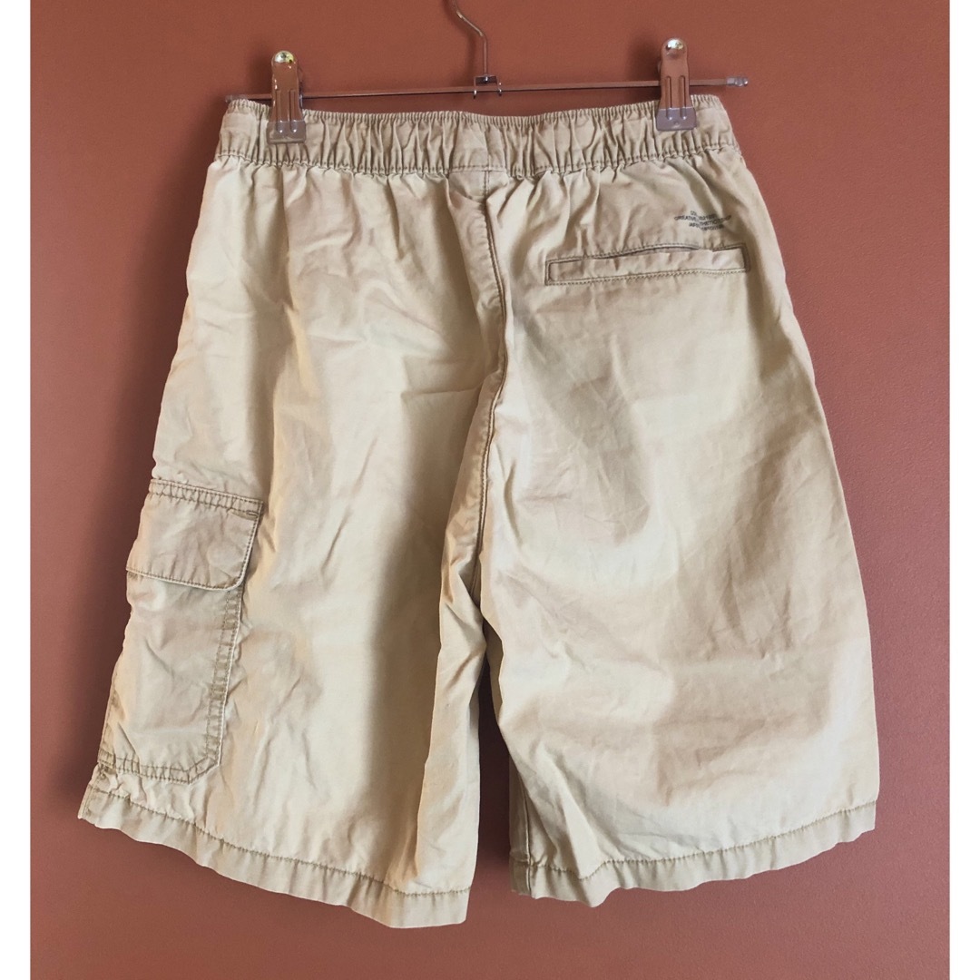 ZARA KIDS(ザラキッズ)の美品 ZARA kids カーゴ イージー ハーフ ショート パンツ 150cm キッズ/ベビー/マタニティのキッズ服男の子用(90cm~)(パンツ/スパッツ)の商品写真