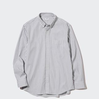 ユニクロ(UNIQLO)のユニクロ　エクストラファインコットンブロードストライプシャツ(シャツ)