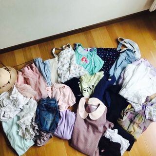 130㎝、140㎝女子、女児、夏服まとめ売り、セット、ブランド(ワンピース)