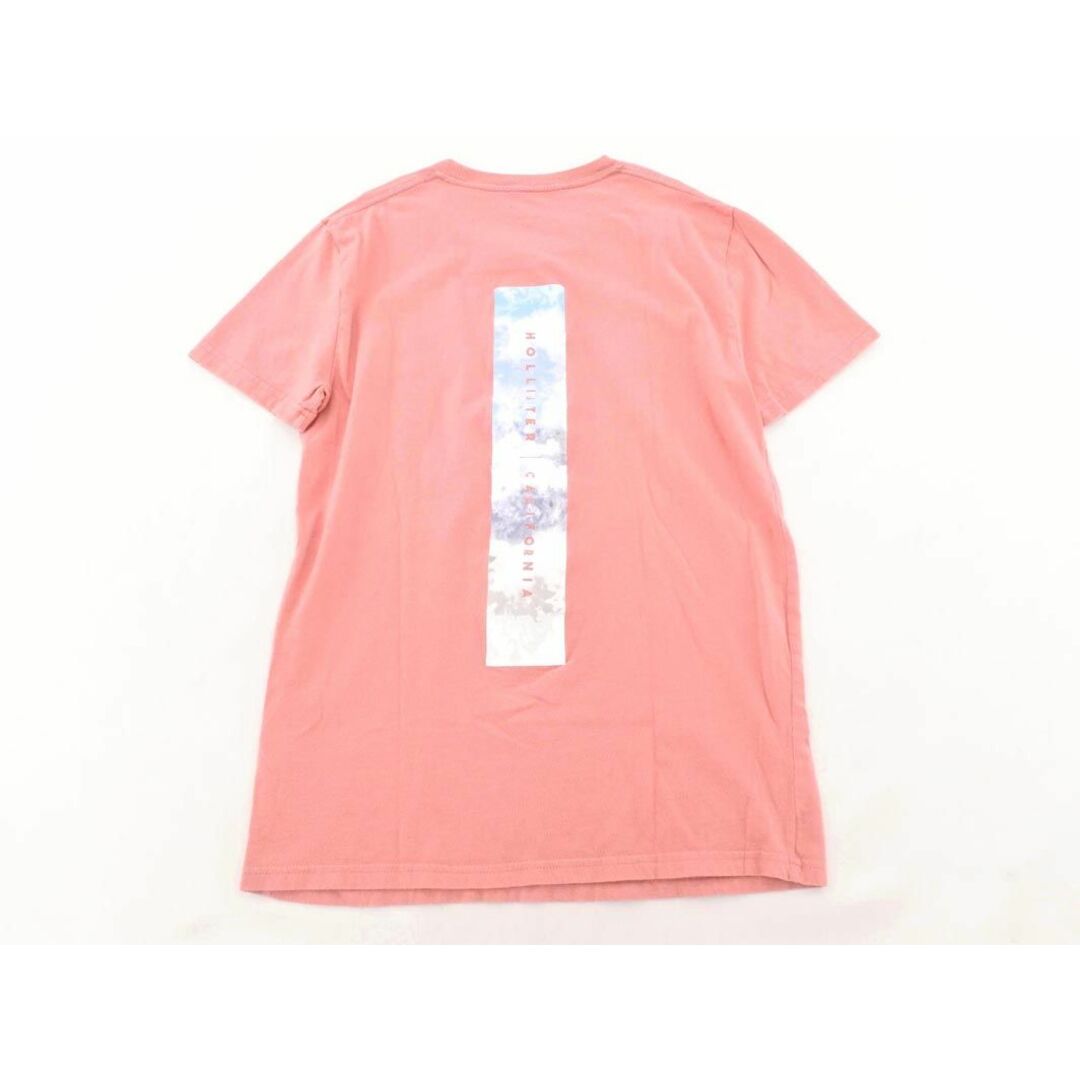 Hollister(ホリスター)のHollister ホリスター バックプリント Tシャツ sizeXS/ピンク ■◆ メンズ メンズのトップス(Tシャツ/カットソー(半袖/袖なし))の商品写真