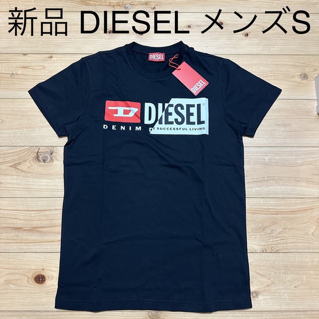 新品 DIESEL ディーゼル Tシャツ メンズ Sサイズ Mサイズ ブラック | フリマアプリ ラクマ