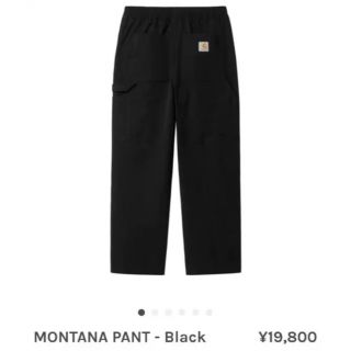 カーハート(carhartt)のcarhartt Montana PANT black M カーハート(ワークパンツ/カーゴパンツ)