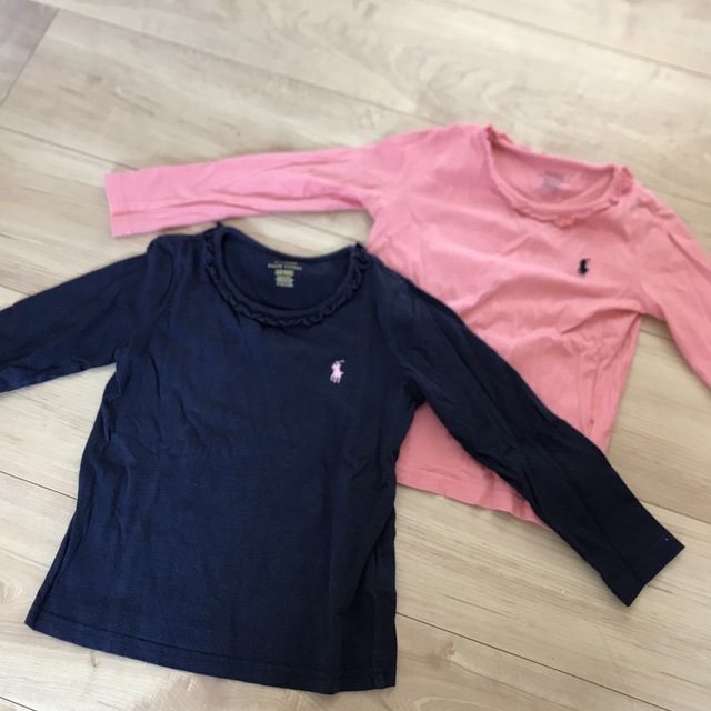 Ralph Lauren(ラルフローレン)のラルフローレン 2T ロンT キッズ キッズ/ベビー/マタニティのキッズ服女の子用(90cm~)(Tシャツ/カットソー)の商品写真