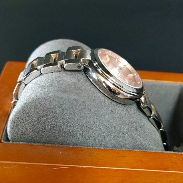 CITIZEN(シチズン)の美品✨CITIZEN　シチズン　クロスシー　ピンク　ゴールド　シルバー　ソーラー レディースのファッション小物(腕時計)の商品写真