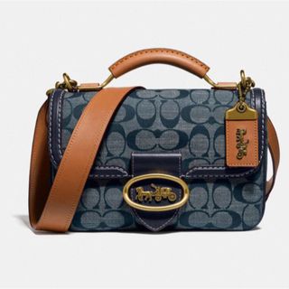 コーチ(COACH)の特別価格☆新品　coach デニムシグネチャー　ショルダーバッグ(ショルダーバッグ)