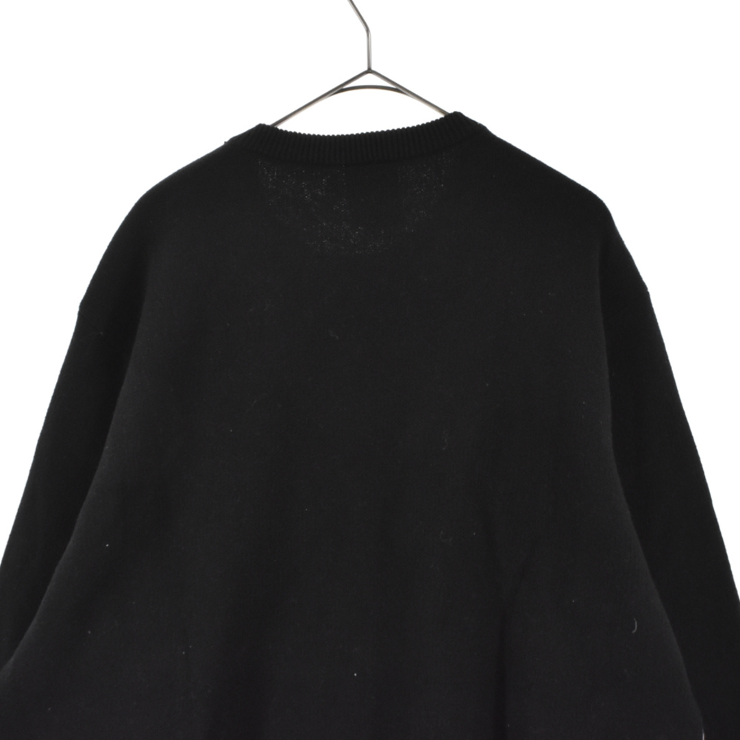 HUF(ハフ)のHUF ハフ STILL LIFE CREWNECK SWEATER スティール ライフ クルーネック 長袖セーター ブラウン/ブラック KN00407 メンズのトップス(ニット/セーター)の商品写真