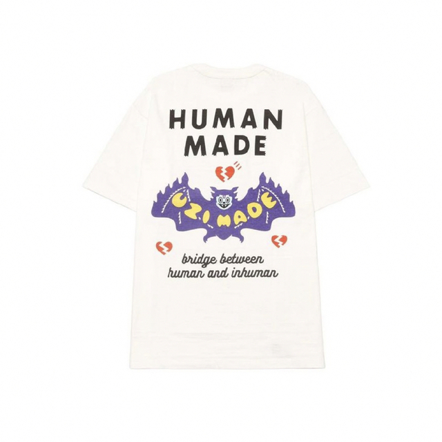 HUMAN MADE UZI MADE ヒューマン メイド Tシャツ ホワイト