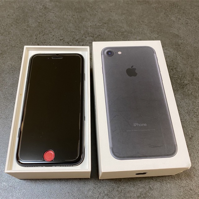 iPhone7 Black 128GB auWiFiモデル 早い者勝ち