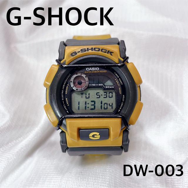 【G-SHOCK】CASIO DW003 X-treme イエロー×グレー系