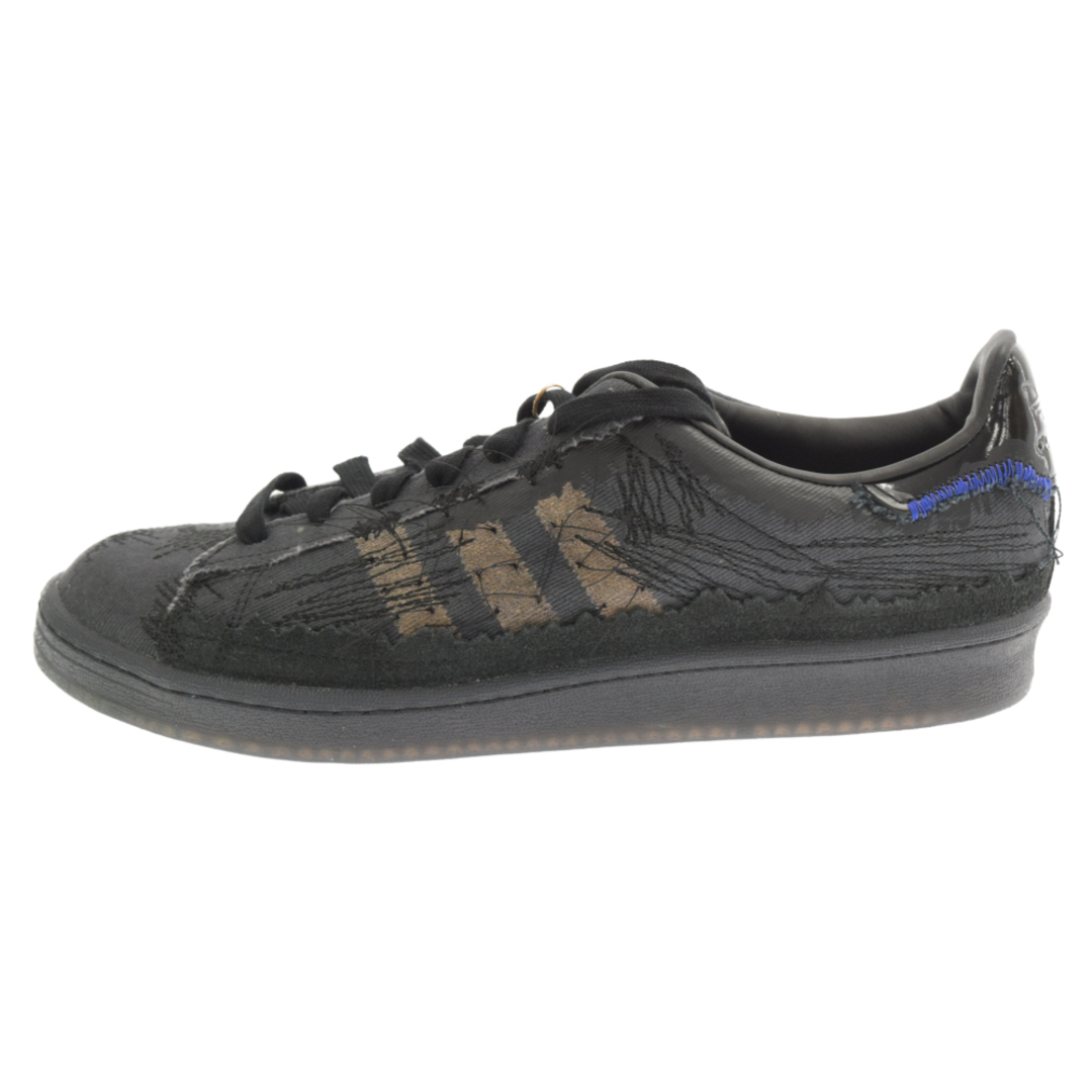 adidas アディダス ×CAMPUS YOUTH OF PARIS Core Black GX8433 ユース オブ パリス オリジナルス  キャンパス 80S コアブラック ローカットスニーカー ブラック US11/29cm | フリマアプリ ラクマ